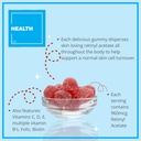 Consult Health Regenerol - Multivitamine Retinol Gummy - Anti-Aging Vitamine A Supplement - Glowing, Youthful & Clear Skin Strong Hair & Nails - Vitamine B6, B12, C,D3, Folic Acid, Zink - 60 Gummies