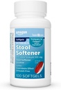Basic Care Stool Softener Laxative, Docusate Sodium 100 mg, Softgels, For Constipatie Relief, 100 Tel.