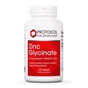 Protocol voor Life Balance Zink Glycinate 30mg - met Albion Traacs Zink - Zink Glycinate Supplement - Immuun systeem ondersteuning* - Keto Friendly & Dairy Free - 120 Softgels