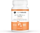 Super Natural Ultra Omega Fish Oil - Omega 3 Fatty-Acids EPA DHA - Ondersteunt Hersenen verhoogde functie, Ondersteunt Zenuwen en Eye Health 1200mg/720 Omega-3-60 Capsules