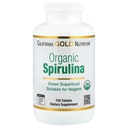 California Gold Nutrition Certified Organic Spirulina, USP Geverifieerd, USDA Biologische, Niet-GMO, 500 mg, 720 Vegetarische Tablets