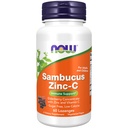 NOW Foods Supplementen, Sambucus Zink-C met Vlierbessen Concentraat en Vitamine C, 60 Lozen