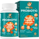 Probiotica voor vrouwen en mannen - 300 miljard CFU, 24 strains Probiotica + 15 biologische kruiden Prebiotica Blend, voor algehele spijsvertering Gut Health, Immune, Constipatie & Bloating, Plank Stable - 2 maand aanbod