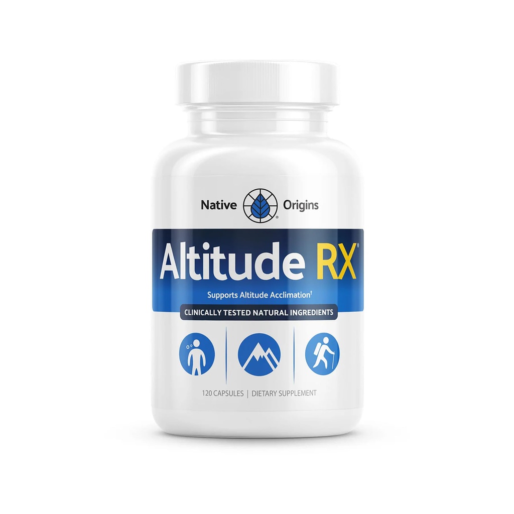 OxyBoost Complex. Hoogte Formule voor acclimatisatie naar ski- of bergtrips met vitamine C, Alpha Lipoïnezuur (60 porties)...