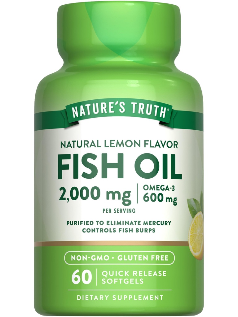 De waarheid van de natuur Visolie Omega 3 Supplement 