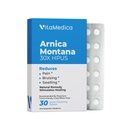 Arnica Montana 30X HPUS, Clinical Grade, Quick Solution Tablets, Five-Day Recovery Pack for Pain and Bruise Relief Na Chirurgie of letsel, Natuurlijke genezing, Voorzichtig op de maag - 30 Tel.