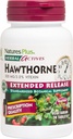 Natures Plus Herbal Actives Hawthorne - 300mg, 3,2 % Vitexine, 30 comprimés végétaliens - 30 portions