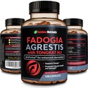 115 000mg Fadogia Agrestis avec Tongkat Ali + BioPerine® [Absorption maximale] - Soutient l'endurance, la force, la concentration, la santé musculaire et la récupération, la conduite et la performance - Non-OGM et fabriqués aux États-Unis - Capsules 120 V