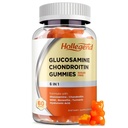 Glucosamine Chondroitin Gummies Suikervrij, Gummies Supplementen voor Volwassenen Mannen & Vrouwen, 60 Tellen