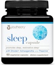 Youtheory Sleep Capsule - Vegan Sleep Support Supplement met Passiebloem, Lemon Balm, L-theanine & Ashwagandha* - 60 Vegetarische Capsules