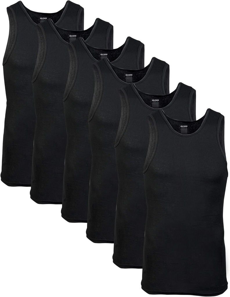 Gildan Heren A-Shirt Tanks, Multiverpakking, Style G1104