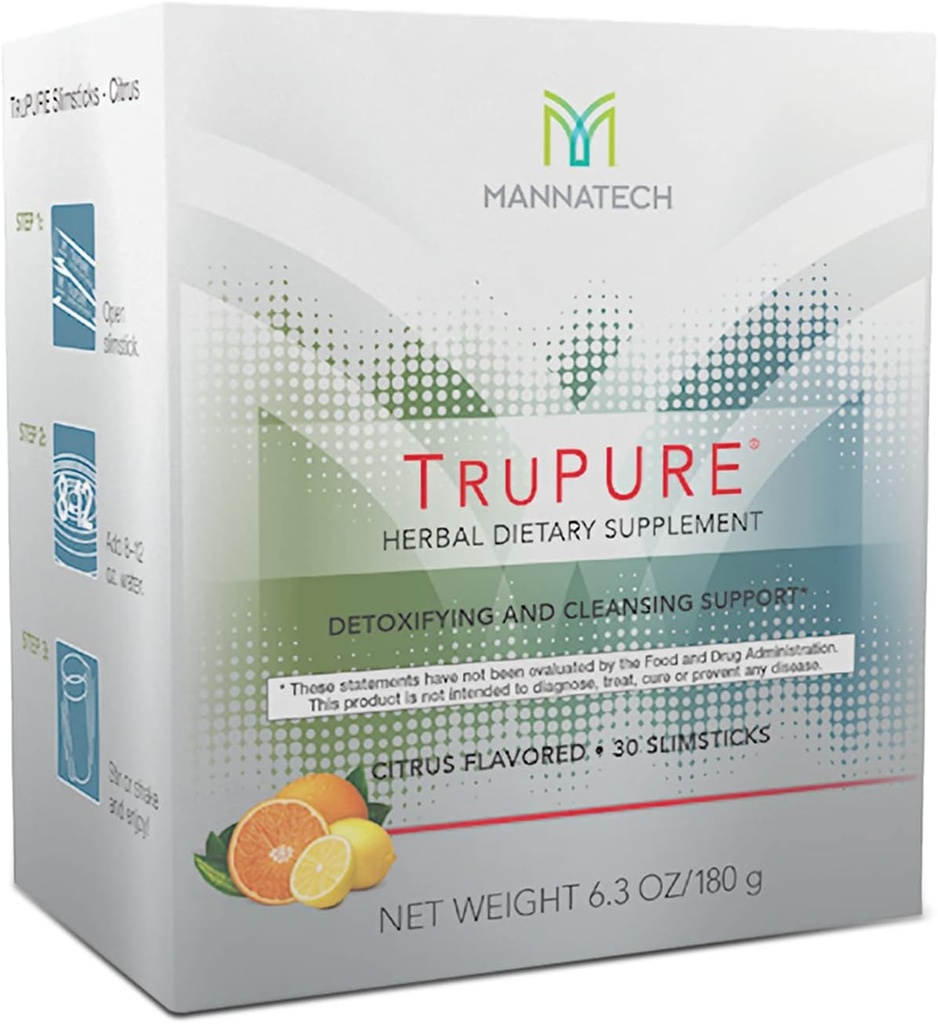Mannatech TruPURE Nettoie 30 bâtonnets.
