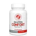 Silver Fern Gluten Comfort with Tolérase G - 1 bouteille - 60 capsules - Enzyme digestif fabriqué spécifiquement pour briser et digérer les protéines de gluten