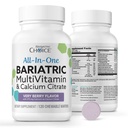 Choix bariatrique Multivitamine bariatrique à croquer avec citrate de fer et de calcium, très berry (120ct)
