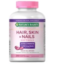 Nature's Bounty Hair Skin and Nails 5000 mcg Biotine - 250 gecoate tabletten Extra sterkte