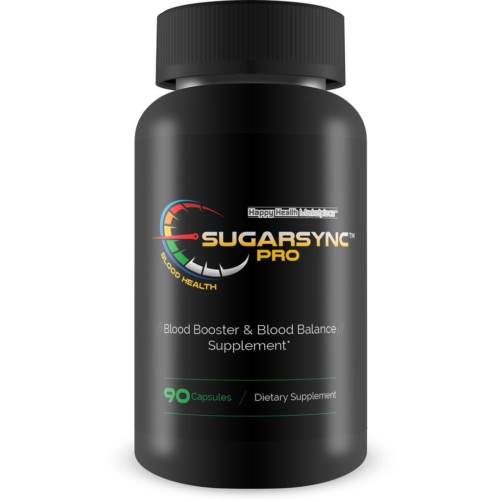 Sugar Sync Pro Blood Heath - Onze beste Sugar Health Support Supplement - Ondersteuning van de gezondheid van het bloed en evenwicht met deze bloedbalans Blood Booster Supplement - gezonde suikerbalans - Blood Capsules