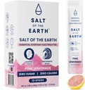 Zout van de Aarde Premium Zero-Sugar Electrolyt - Gemaakt met roze Himalaya zout - Hydration Powder Packets 