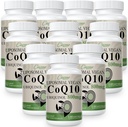 Liposomaal CoQ10 800mg Ubichinol Softgel, Max Absorptie Ubichinol Co-enzym Q10, Ubichinol CoQ10 Supplement voor Antioxidant, Hartfunctie en Energieproductie, Pure CoQ10 800mg, 600 Vegan Softgels