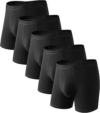 Natuurlijke gevoelens Heren ondergoed Viscose van Bamboe Boxer Briefs Ondergoed Pack voor mannen