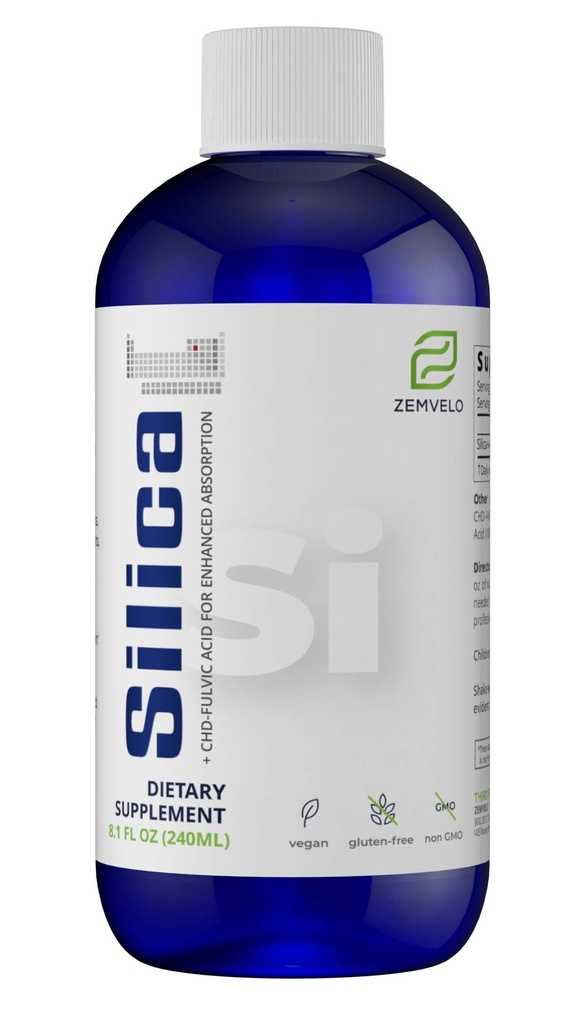 Silice ionique liquide - Nutrition des cheveux, de la peau et des ongles