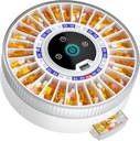 Windtrace® Bluetooth Automatic Pill Dispenser voor ouderen met alarm, Smart Pill Dispenser met 31-slot, Fingerprint& Mechanical Dual Lock Medication Dispenser, Getimede Dispenser Machine voor ouderen