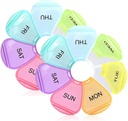 Wekelijkse pil Organizer 7 Dag, Grote Dagelijkse pil Cases, pil Box, pil houder, pil Dispenser, Travel pil Organizer voor Vitaminen, Visolie, Supplementen