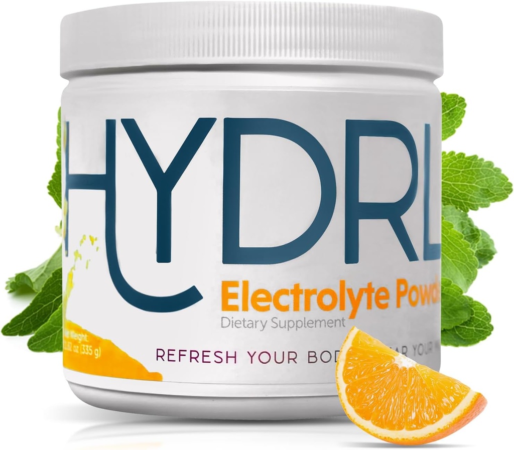 Elektrolyt Hydration Powder for Keto (50 days Serving) - Mandarin Orange Electrolyte Drink Mix Hydration Powder - Low Carb - Carnivoor - Kalium - Electrolyte Powder Recovery Drink - No Leg Cramps