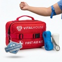 346 Piece First Aid Kit Survival - Professionele waterdichte Trauma Medical Kit voor noodgevallen, Ideaal voor thuis, kantoor, auto, reizen, buiten, kamperen, wandelen - draagbare noodzak