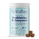 Probiotica voor honden, hondenprobiotica en spijsverteringsenzymen, Pre & Probiotica Meer dan 1 miljard CFUs, voor Gut Health and Digestief Health, Gist Balance, Immune Support, 90 Zachte Kauwen