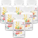 67.500 MG Polyfenolen Supplement - Krachtige Antioxidanten & Polyfenol voor Leeftijdsverdediging, Polyfenol Superfood, Quercetin, Resveratrol, Groene Thee, Plant-Based & Energy, Immune Support, 540 Capsules