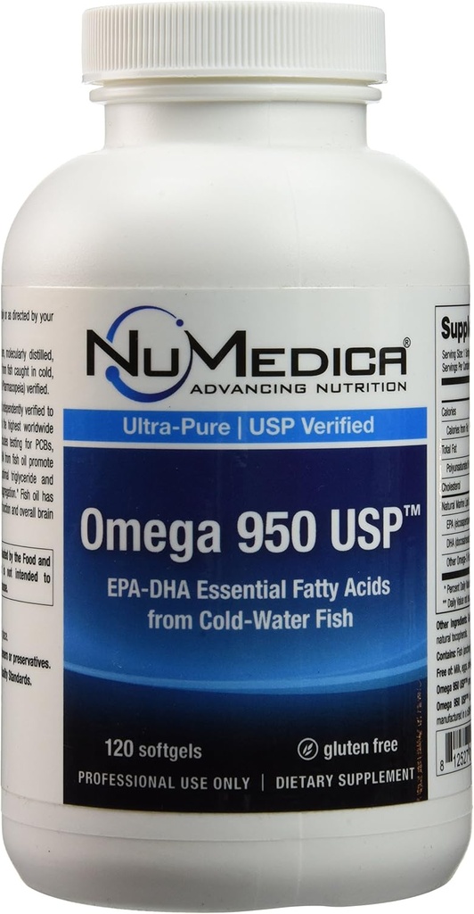 Numédica- Omega 950 - 120 Softgels