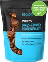 LEGIE Wei+ Proteïne Wei Isoleer uit Grass Fed Cows - Wei Proteïne Isolaat Poeder Lage Calorie, Non-GMO, Suikervrij, Lactose en Glutenvrij, Alle Natuurlijke Proteïne Poeder voor Mannen en Vrouwen (30 Serven)