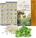 Oreganic Plus Mastic - Oregano Essential Oil Capsules & Chios Mastic Gum Oil - Wild Oregano Oil Capsules Organic - Immune Booster and Intestinal Support - Non-GMO - 30 Tel Blister