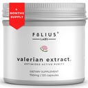 Valeriaan wortel 4:1 Extract Capsules 750mg 