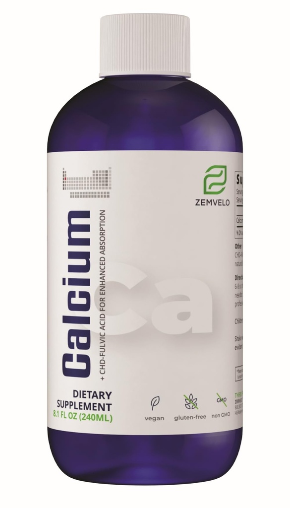 Liquid Ionic Calcium Supplement 