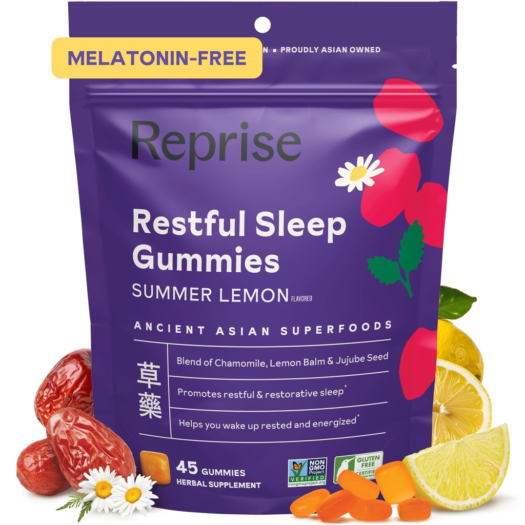 Melatonine gratis natuurlijke slaaphulp Gummies voor volwassenen 