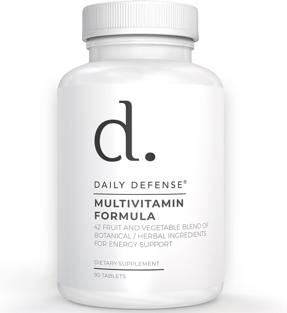 Supplément aux fruits et légumes - Multivitamines pour les adultes avec complexe A, B, D, E, Zinc, Biotine, Calcium - Suppléments aux légumes pour l'énergie et l'immunité - Suppléments aux vitamines