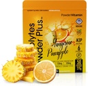 PoederVitamine Elektrolyten Poeder Plus (50 porties) Tangerine Ananas Electrolyte Poeder 0 Calorie Keto, 0 Suiker, Geen Maltodextrine,1000mg Kalium,120mg Calcium,120mg Magnesium, Hydratatiepoeder