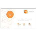 bij Home Vitamine D Test Kit - Gemakkelijk te gebruiken & nauwkeurige bloedtest voor 25(OH) D niveaus om te testen op vitaminetekorten - CLA Certified Labs
