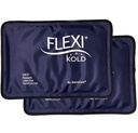 2 Paquets de glace FlexiKold Gel - Paquets de glace pour blessures réutilisables, soulagement de la douleur dorsale, Paquet de glace de genou, Après chirurgie, Paquet de glace pour genou - 6303-COLD-2PK par NatraCure - Moyen – 2PK