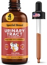 Speciale Ras urinetrek infectie behandeling voor katten en honden - Cranberry UTI supplement, nier en blaas ondersteuning, 4 oz