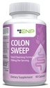 ENP Colon Sweep.. 15 jours Colon Cleanse avec Psyllium Husk, Cascara Sagrada et Bentonite, 60ct