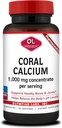 Olympian Labs Coral Calcium 1000mg Concentraat Capsules, ondersteuning van gezonde botten en pH-balans - 90 capsules