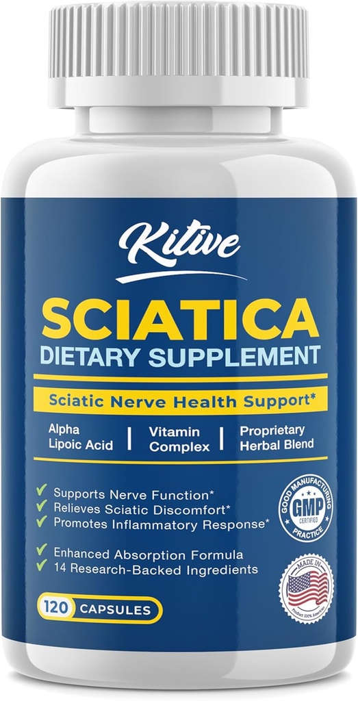 Sciatic Nerve Relief: Advanced Support Supplement for Sciatica 