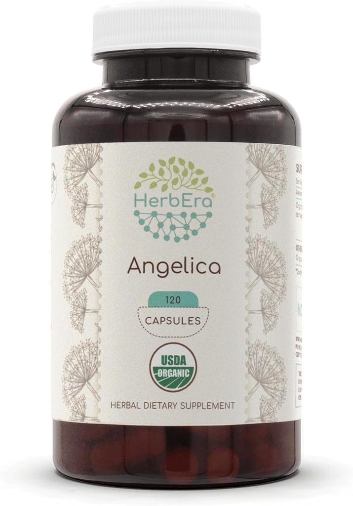 HerbEra Angelica USDA Biologische 120 Capsules 