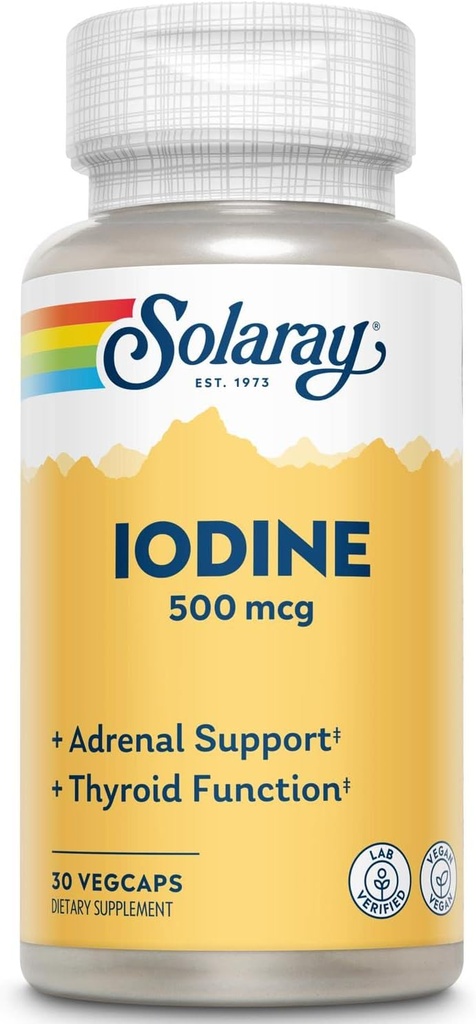 Solaray Iodine 500 mcg 