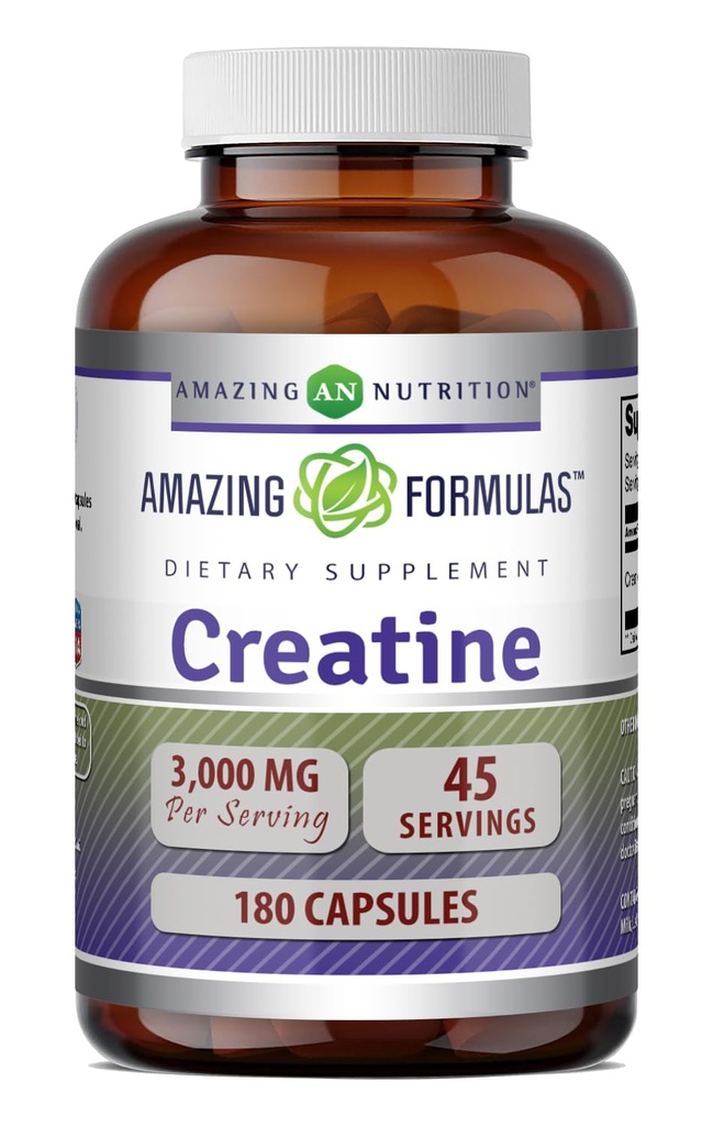 Verbazingwekkende Formules Creatine Monohydraat Aminozuur Supplement 