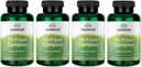 Swanson Tri-Fiber Complex - Digestief gezondheidssupplement Gemaakt met Psyllium, Haver Bran, & Apple Pectin - (100 capsules) (4 verpakkingen)