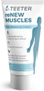 TEETER Renew - Muscle & Joint Pain Cream with Emu Oil, MSM, Arnica, Boswellia Serrata Glucosamine (2,5 oz)