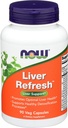 NOW Foods Supplementen, Lever RefreshTM met Milk Thistle Extract en unieke Herb-Enzyme blend, 90 Veg Capsules
